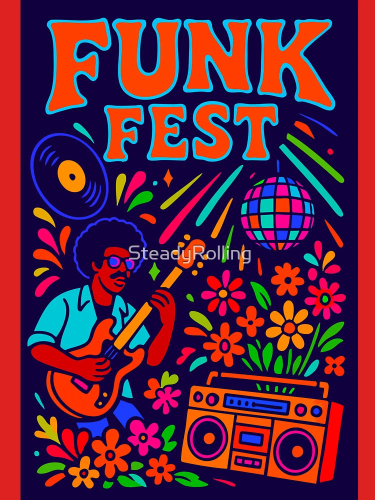 Retro Funk Fest Groove Classic T-Shirt