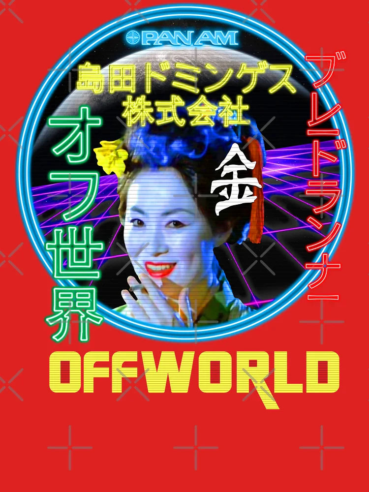 Off-World Blimp Neon Spectacular Classic T-Shirt