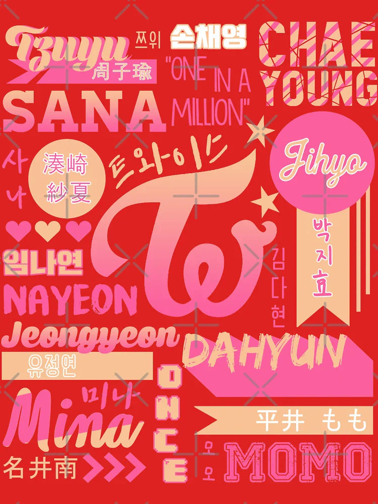 Twice Collage Classic T-Shirt