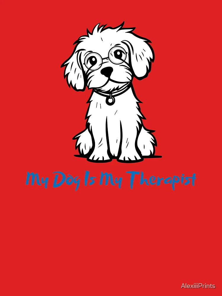 My Dog Is My Therapist – Emotional Support on Four Paws Classic T-Shirt