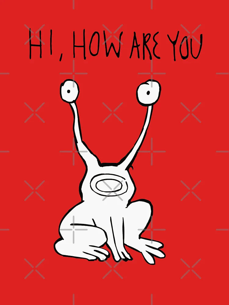 Hi How Are You| Daniel Johnston Classic T-Shirt
