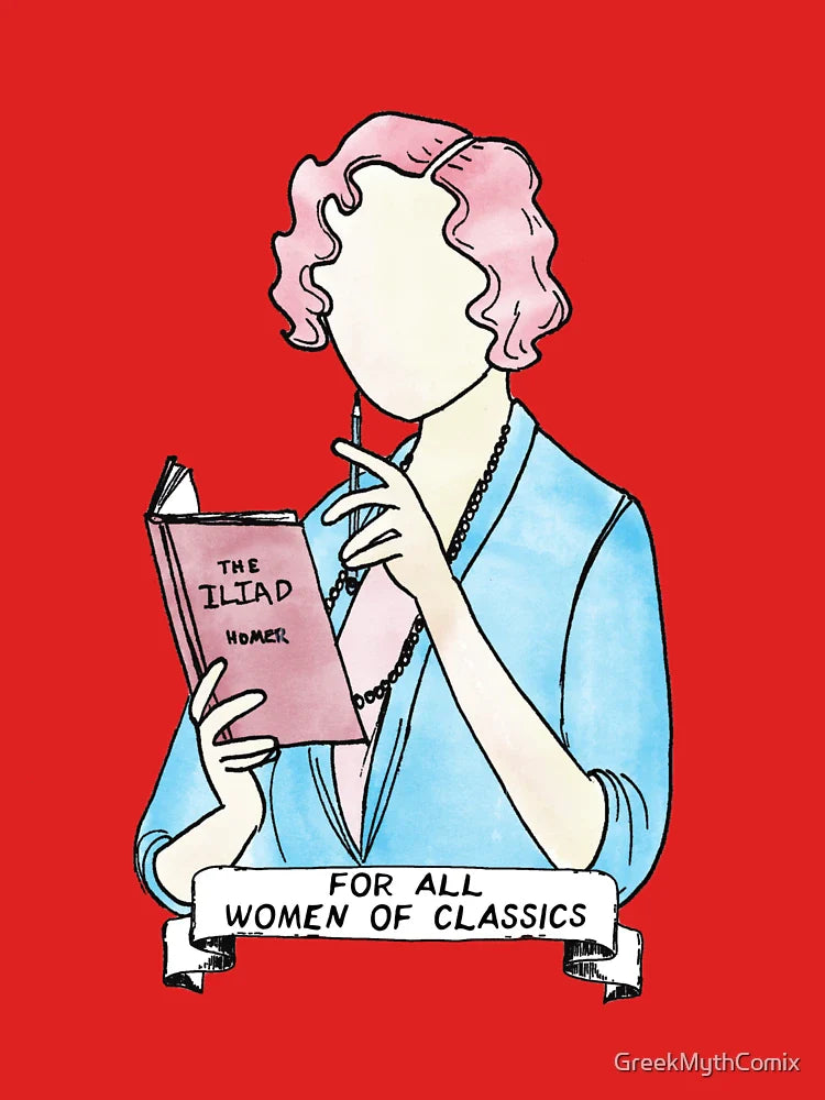 For All Women Of Classics - pink/blue Classic T-Shirt