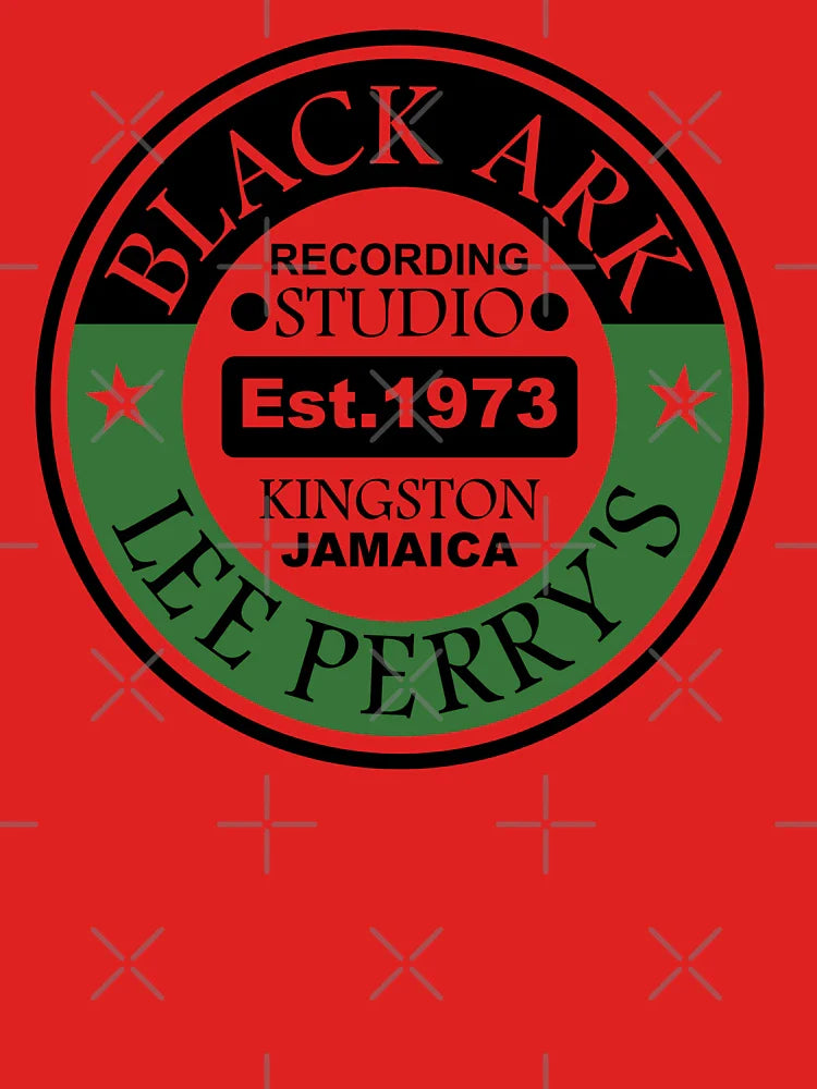 Lee Scratch Perry Black Ark logo - Reggae 45's record collector Jamaica roots dub Classic T-Shirt