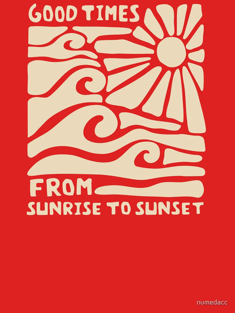 Sun and Surf from Dawn to Dusk Classic T-Shirt