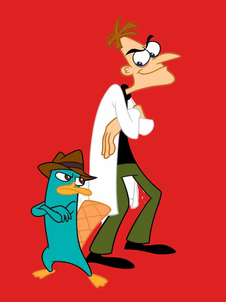 Doof And Perry I got a nemesis  Classic T-Shirt