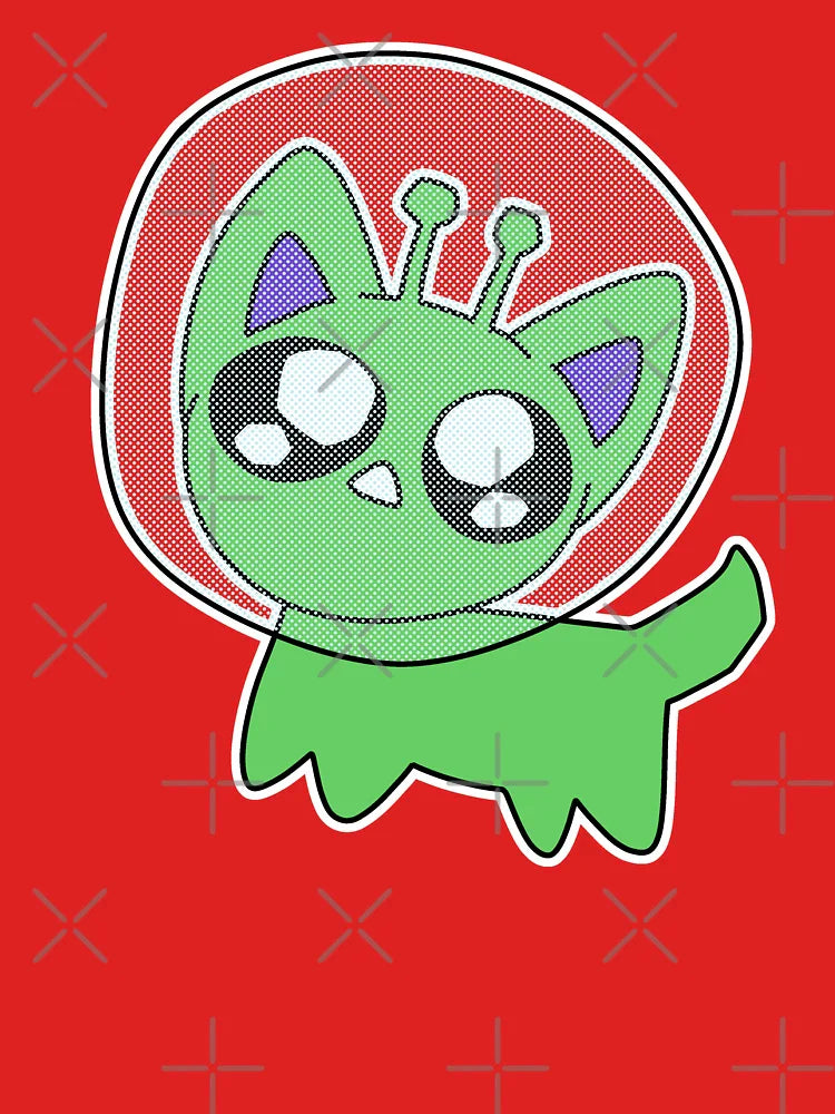 Alien Space Cat Classic T-Shirt