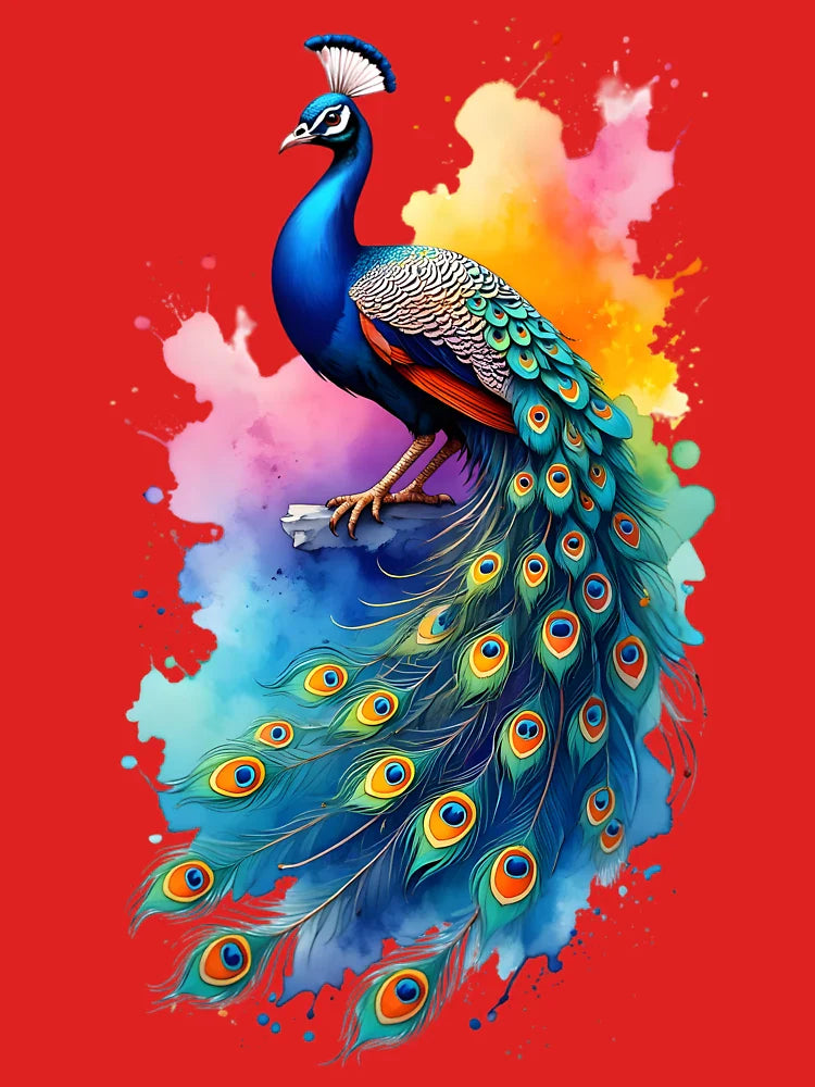 Peacock art Classic T-Shirt