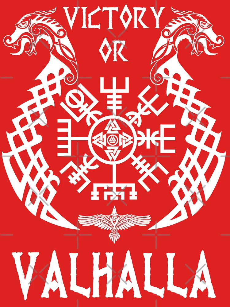 Victory or Valhalla Viking Classic T-Shirt
