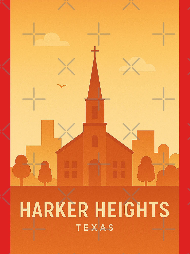 Harker Heights Texas Travel  Classic T-Shirt