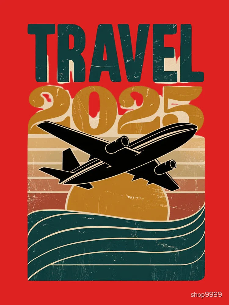 Travel 2025 Retro Adventure Graphic Classic T-Shirt