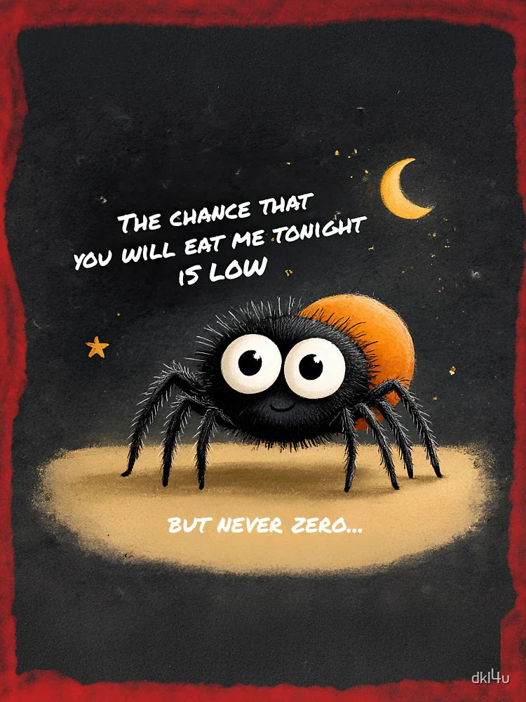 The chance that you will eat me tonight is low, but never zero. Classic T-Shirt