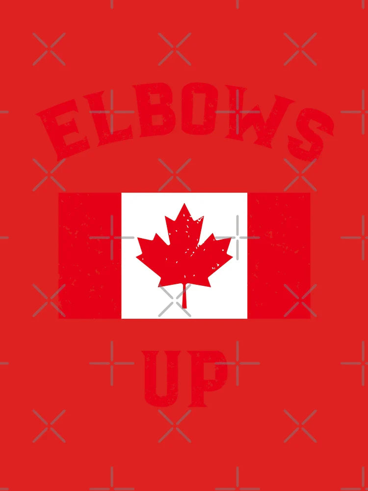 Elbows Up Canada Anti-Trump Canadian Pride Tees and Stickers Classic T-Shirt