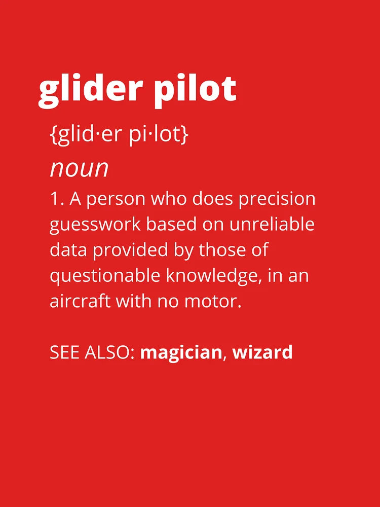 Glider Pilot Aviation Soaring Flying Wizard Precision Aircraft Classic T-Shirt