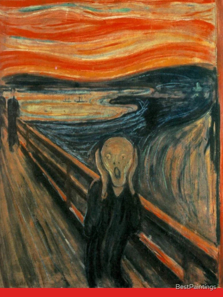 The Scream by Edvard Munch Classic T-Shirt