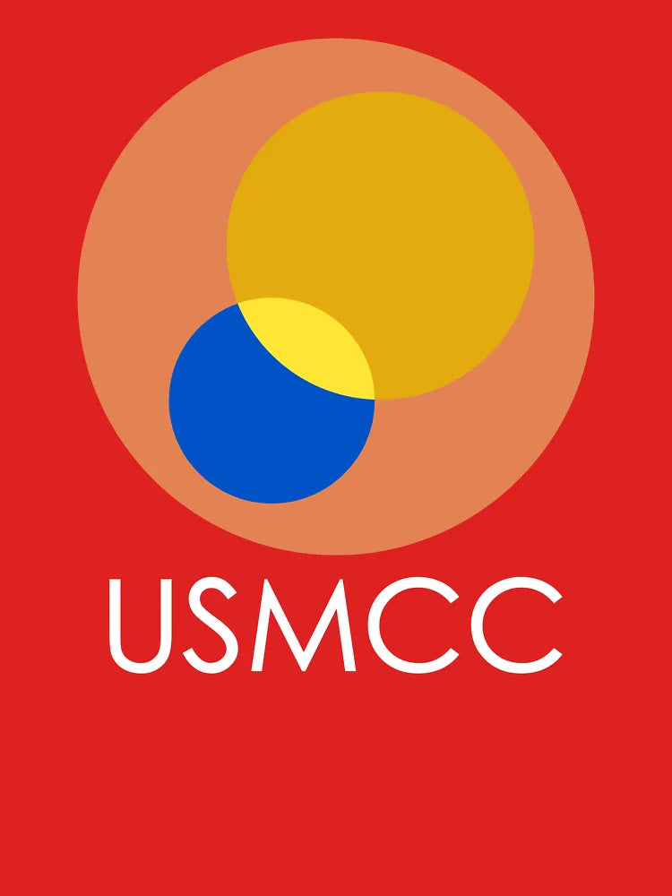 USMCC Logo (color, white text) Classic T-Shirt