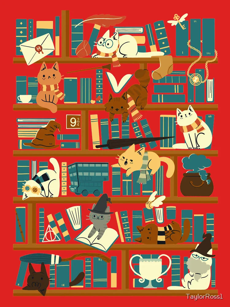 Library Magic School Classic T-Shirt