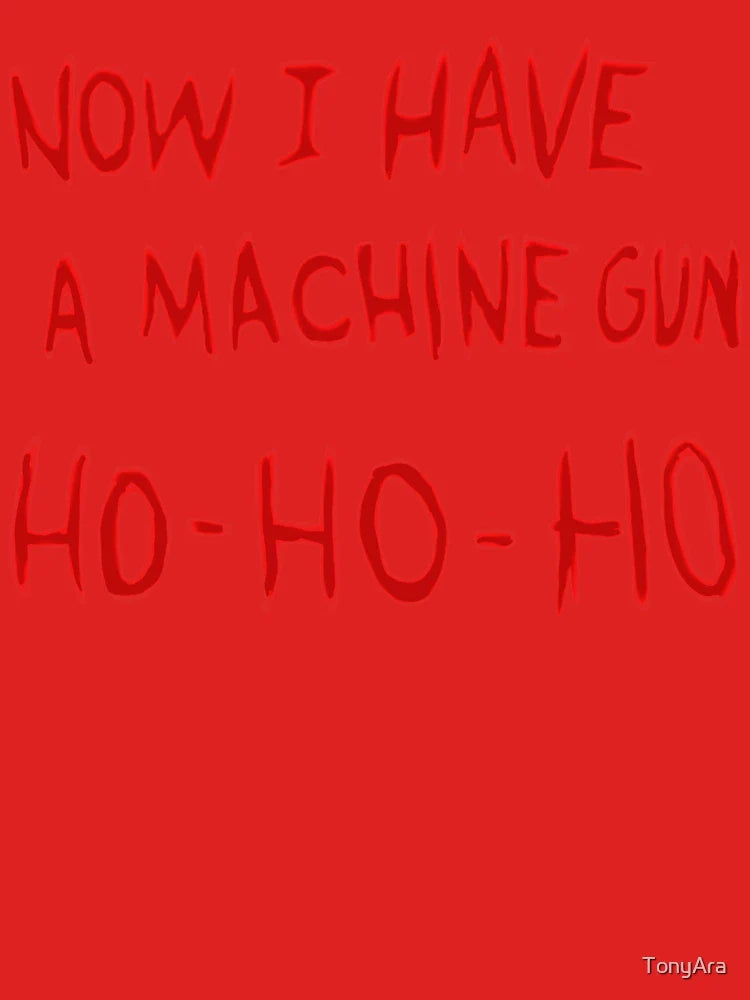 Die Hard Now I Have a Machine Gun Classic T-Shirt