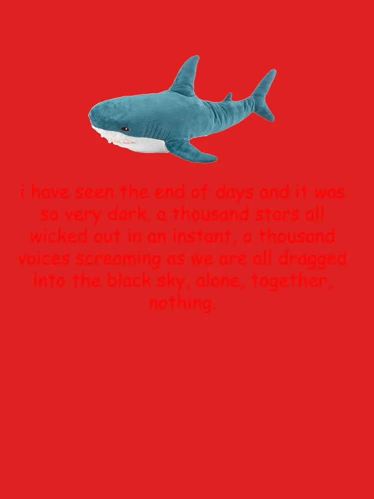 blahaj ikea shark existentialism Classic T-Shirt