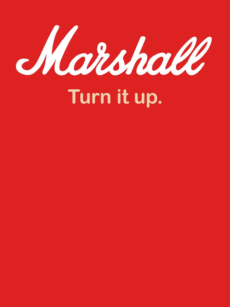 Marshall Turn it up. Classic T-Shirt