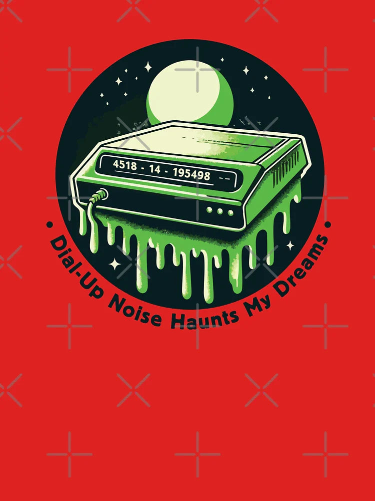 Dial-Up Noise Haunts My Dreams Classic T-Shirt