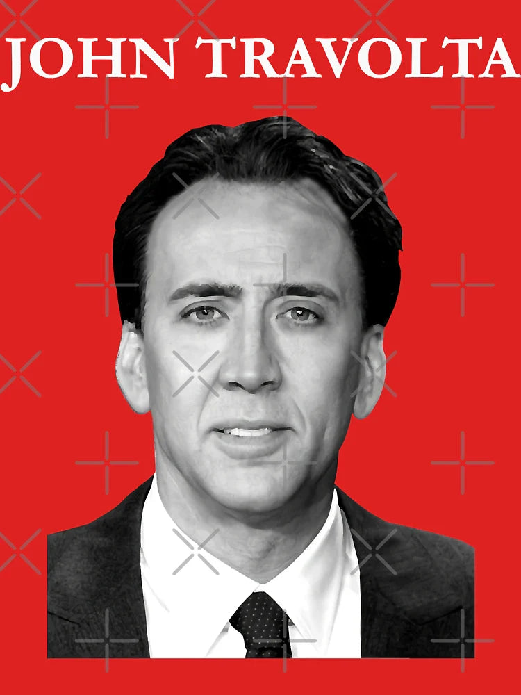 Nicolas Cage John Travolta Face Off Men Classic T-Shirt