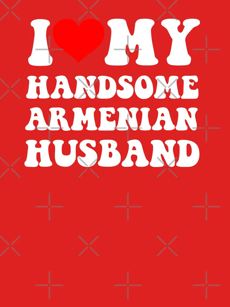 I Heart My Handsome Armenian Husband Classic T-Shirt