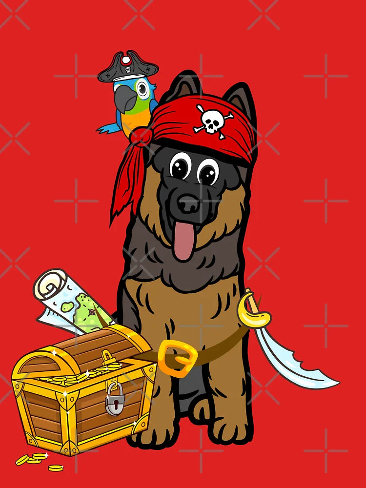 Halloween Pirate Guard Dog Classic T-Shirt