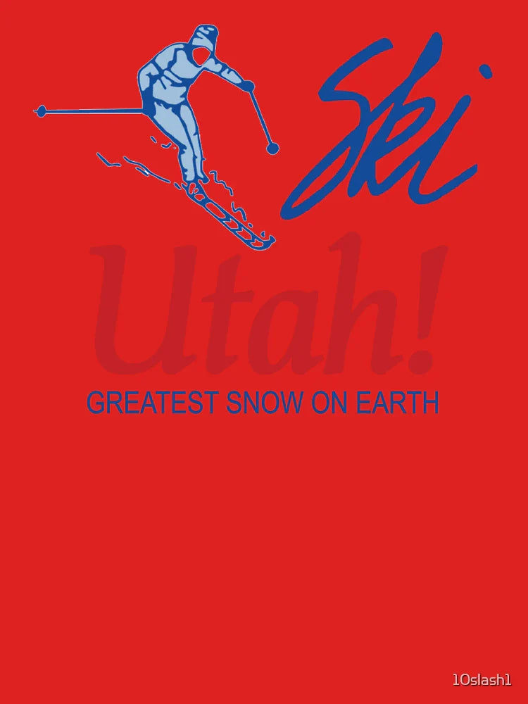 Ski Utah! Greatest Snow on Earth Classic T-Shirt