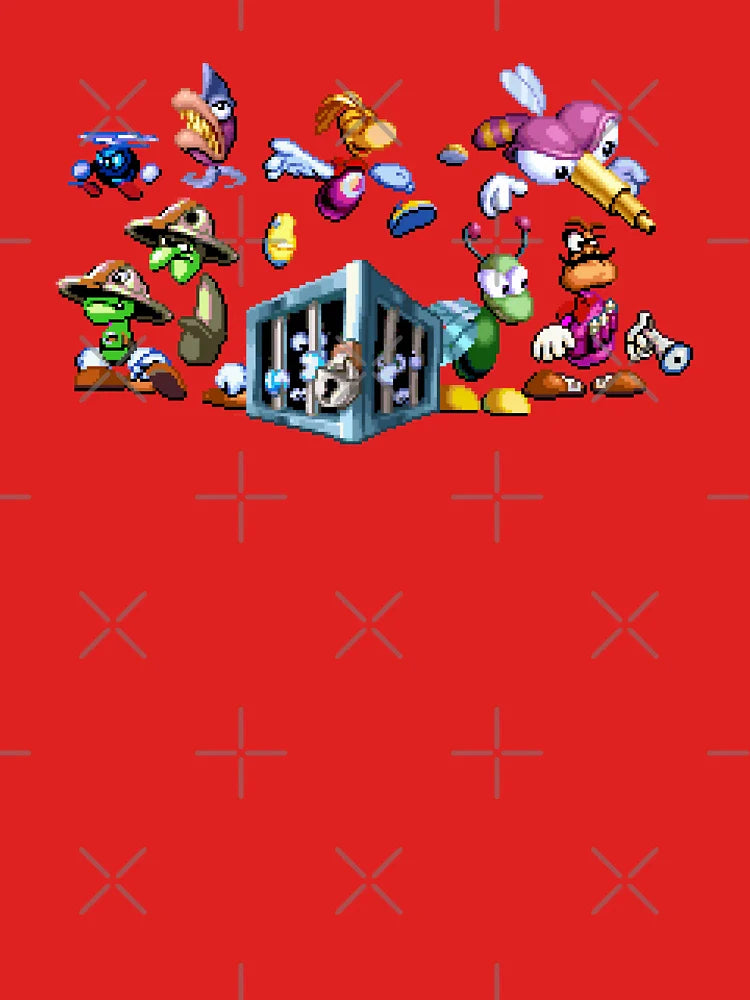 Rayman (original) - Enemies Classic T-Shirt