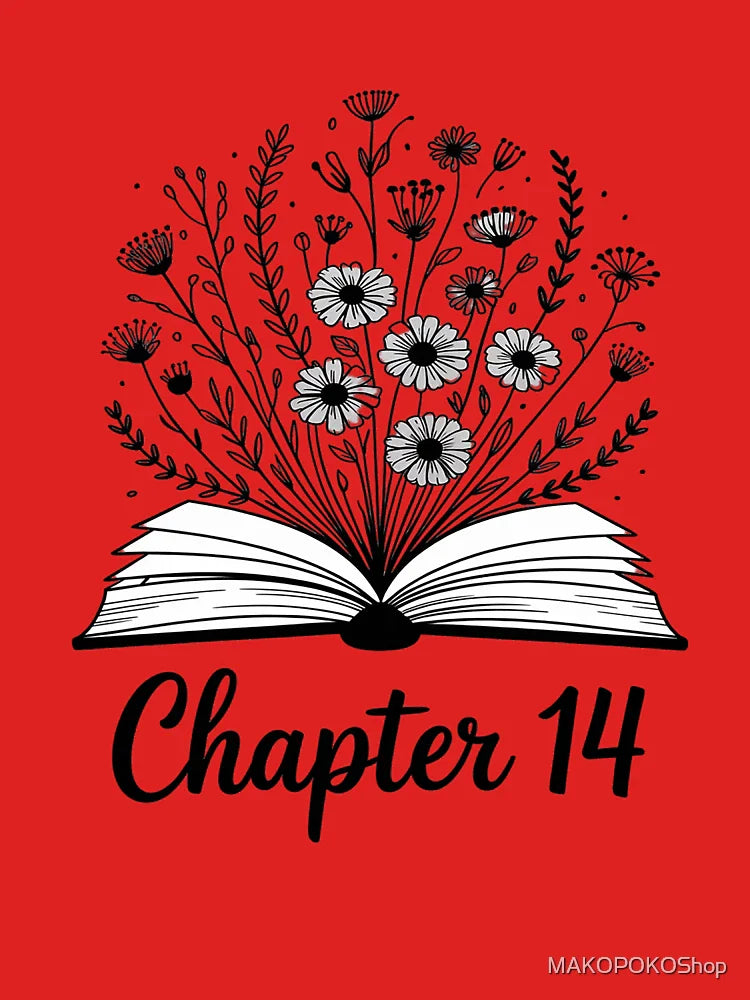 14th Birthday Chapter 14 Reading Book Lover 14 Year Old Classic T-Shirt
