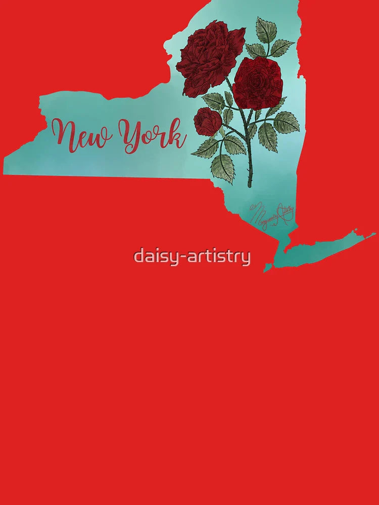 New York State Flower: Rose Classic T-Shirt