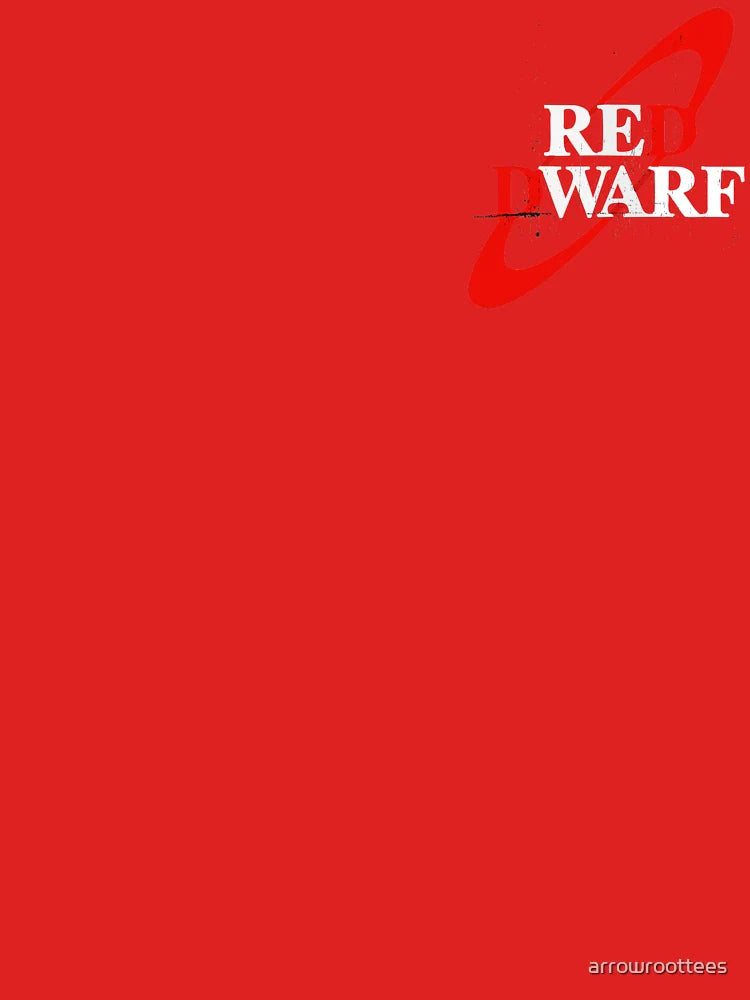 Red Dwarf Distressed Logo Pocket Position  Classic T-Shirt