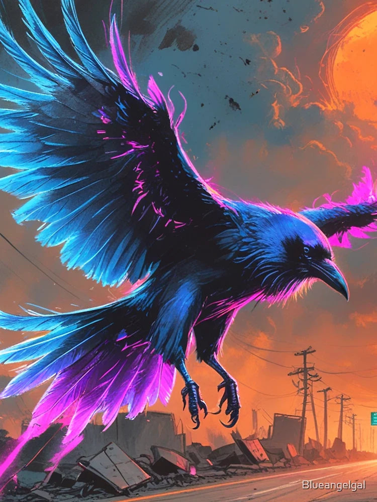 Data-Crow on the Edge of Nowhere Classic T-Shirt