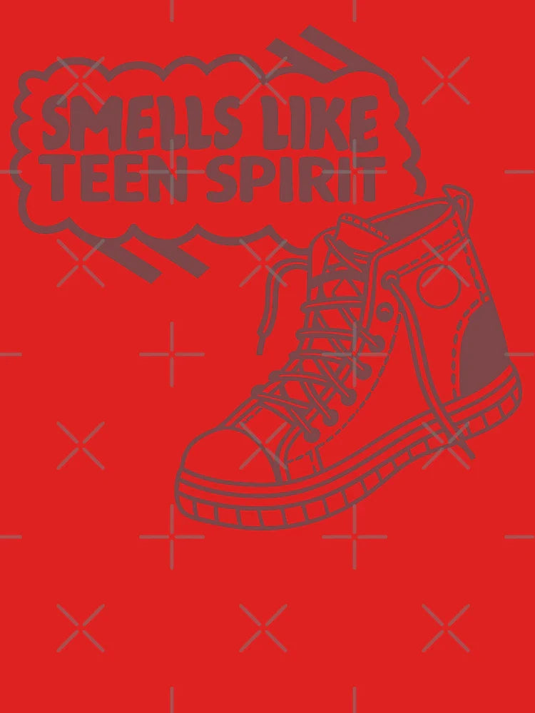 Retro 90s Grunge (Smells Like Teen Spirit) Sneaker Classic T-Shirt