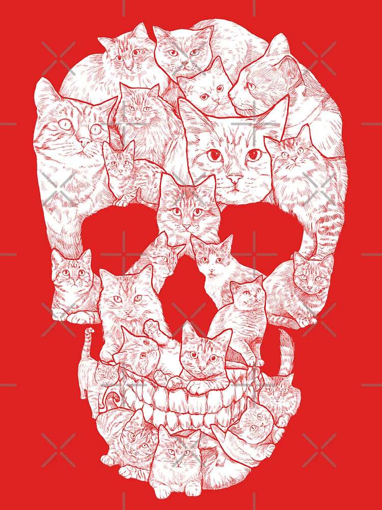 Cat Skull Classic T-Shirt