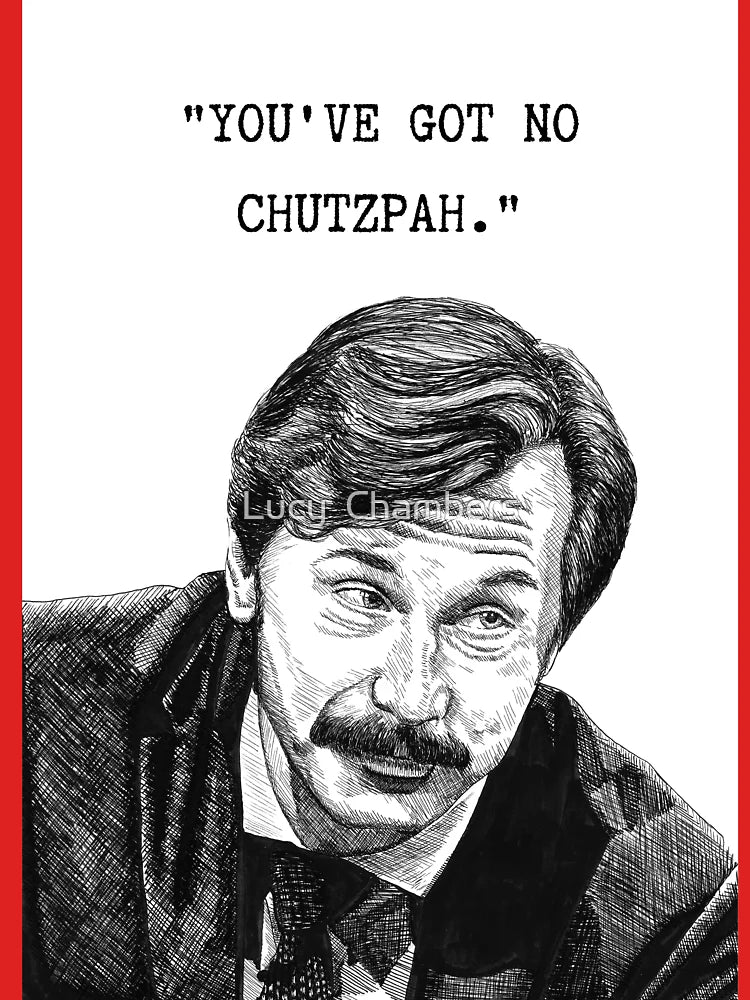 Mike Wozniak, Taskmaster, “You’ve got no chutzpah.” Classic T-Shirt