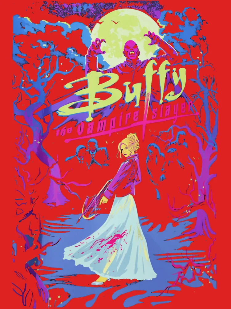 Vintage Buffy Vampire And Demon Hunter Classic T-Shirt