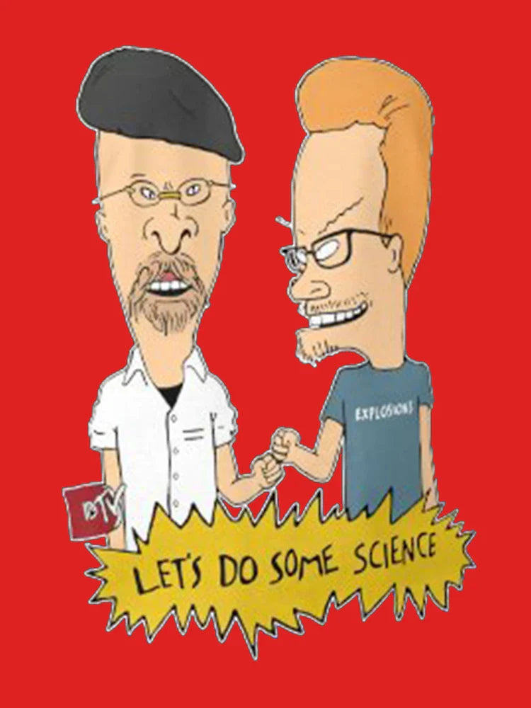 Let's Do Some Science Beavis And Butt Head Mythbusters Classic T-Shirt