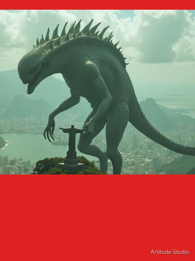 Christ the Kaiju – Giant Monster Over Rio Classic T-Shirt