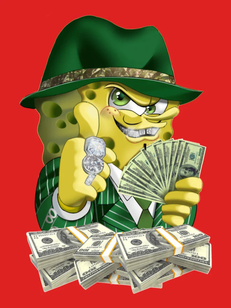 funny spongebob gangster  Classic T-Shirt