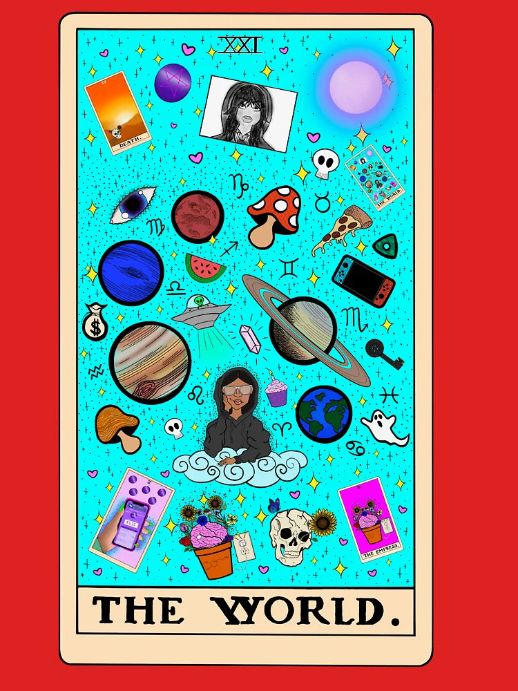 Tarot Card - The World Classic T-Shirt