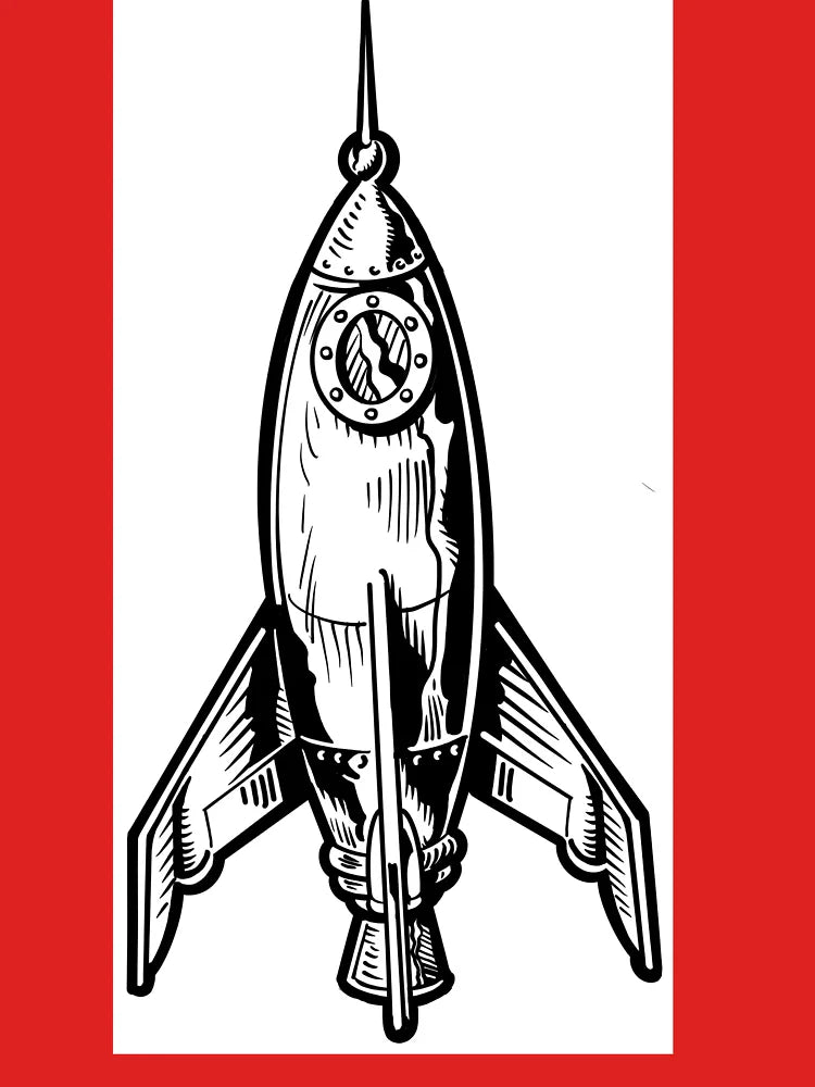 Atomic Rodeo Rocket Classic T-Shirt