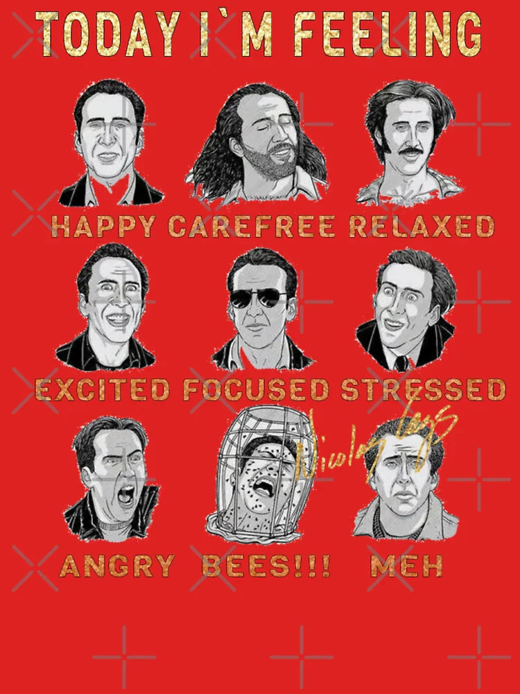 Nicholas Cage - Nicolas Cage - Nick Cage - Nic Cage | Funny Feeling Classic T-Shirt