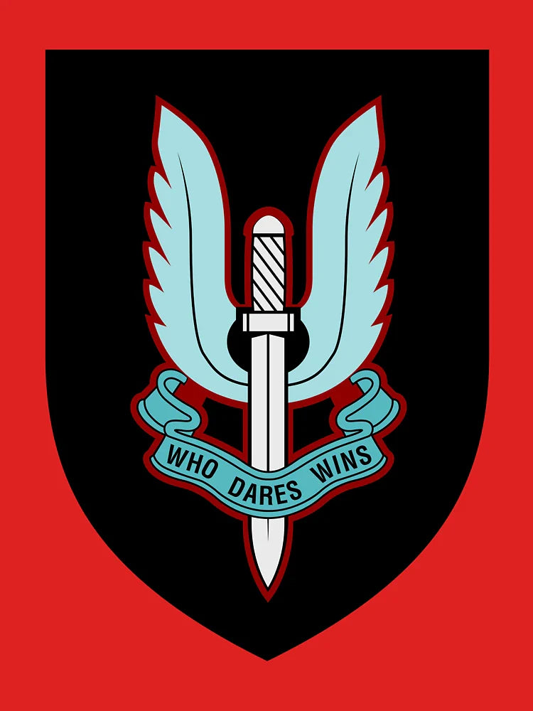 Special Air Service (Blue - Black Shield) Classic T-Shirt