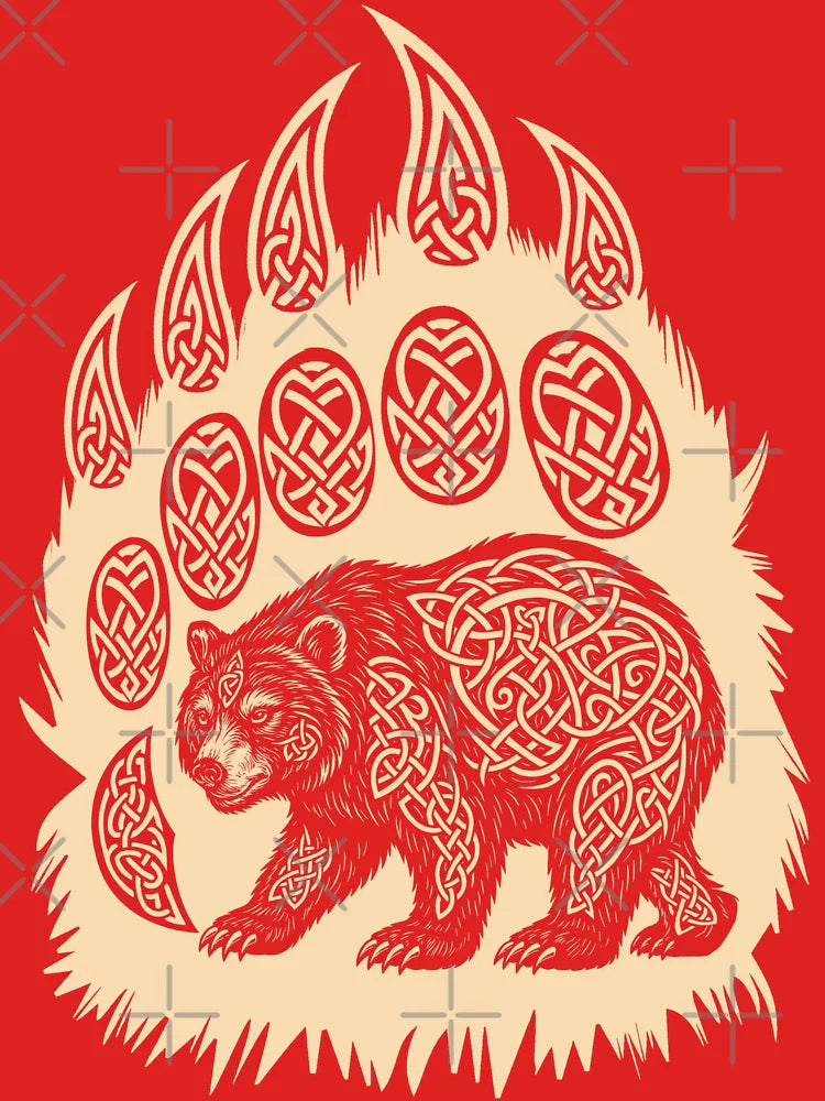 Celtic Bear Paw - Tribal Wilderness Spirit Classic T-Shirt