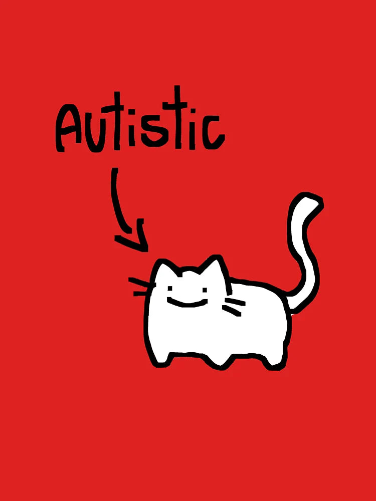 autistic cat Classic T-Shirt