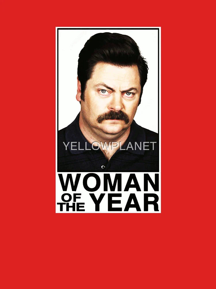 WOMAN OF THE YEAR - RON SWANSON Classic T-Shirt