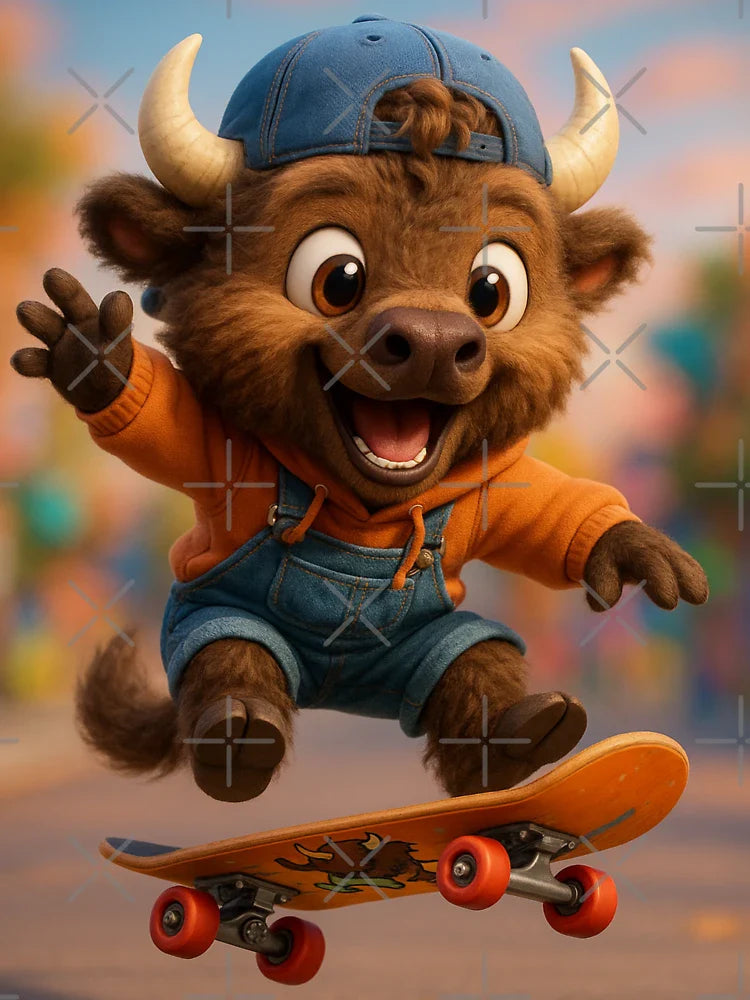 Skater Beefalo Classic T-Shirt