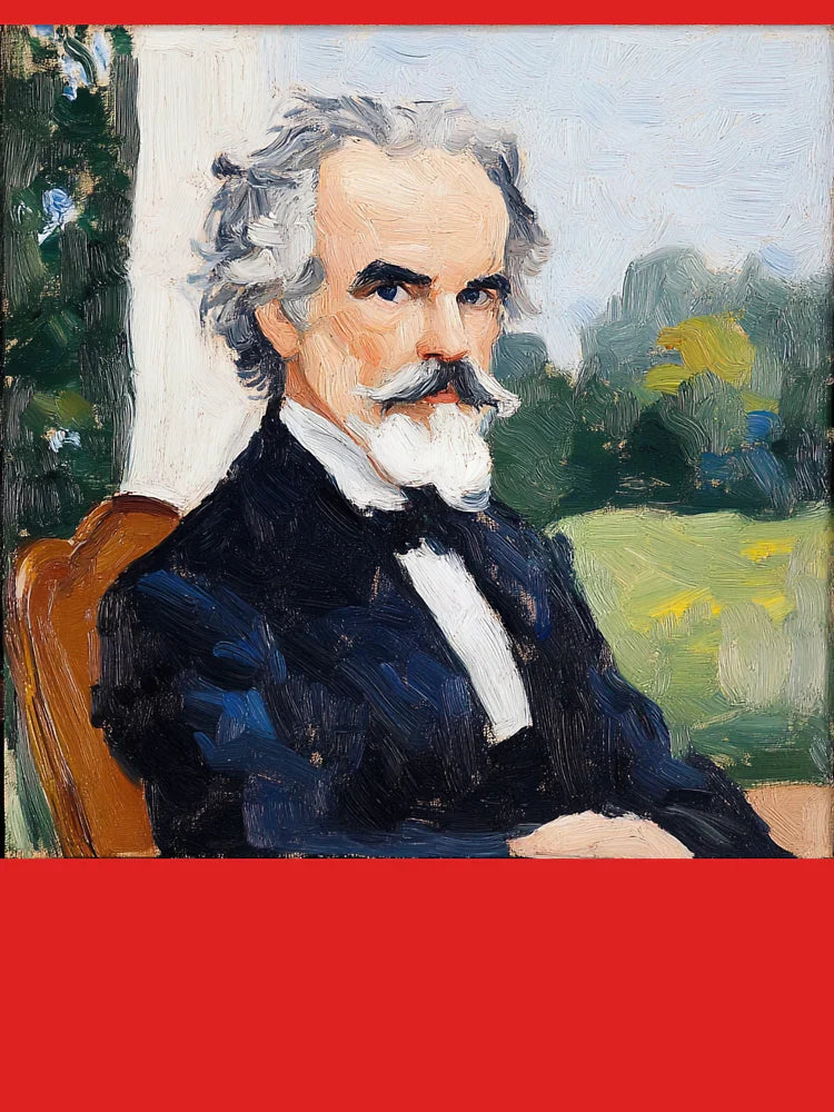 Nathaniel Hawthorne | Post-impressionist painting style Classic T-Shirt