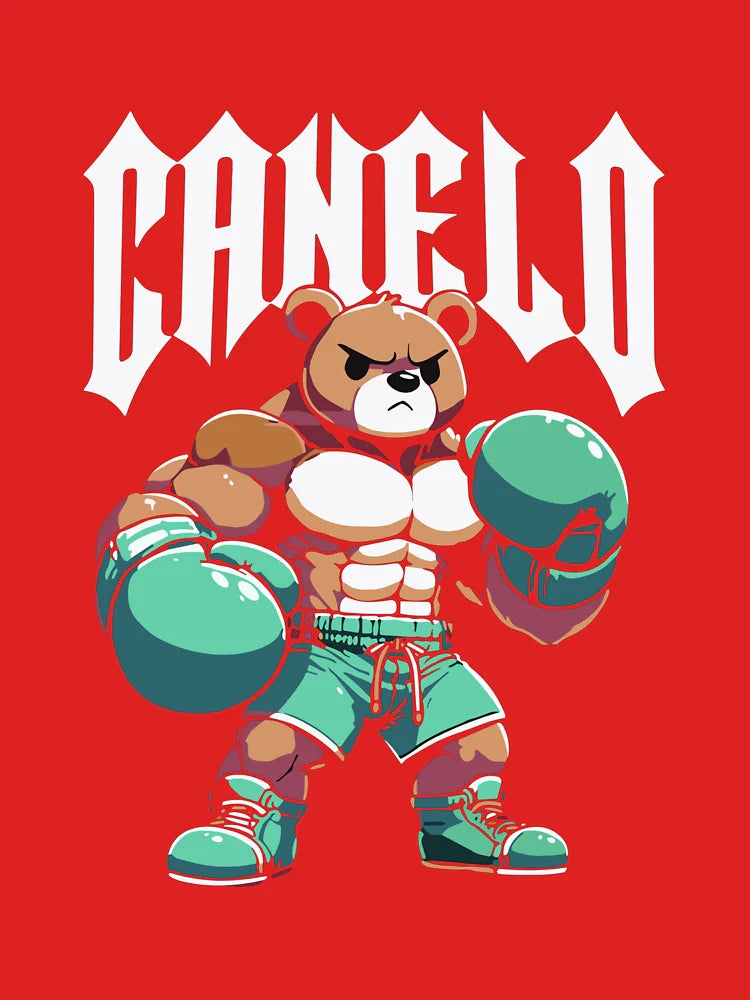 Canelo Alvarez Teddy Bear Boxing 2024 Classic T-Shirt